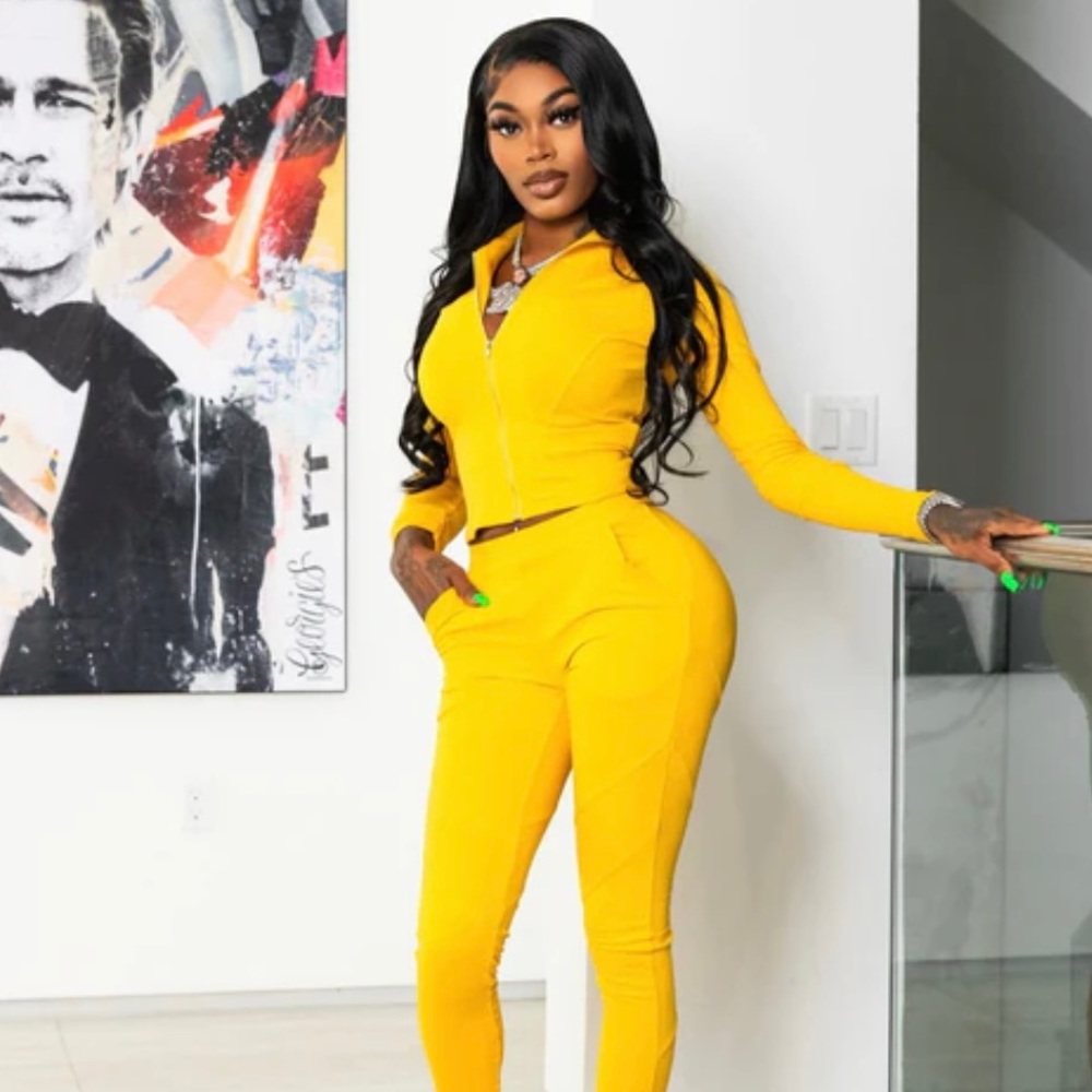 Gsuwoo Yellow Tracksuit